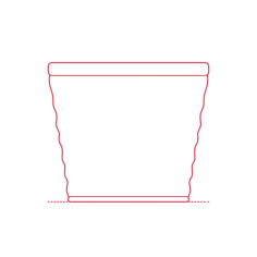 Objects Plant Pots Ikea Druvflader Plant Pot Medium Vinyl Cutting Svg File, Free Vectors File